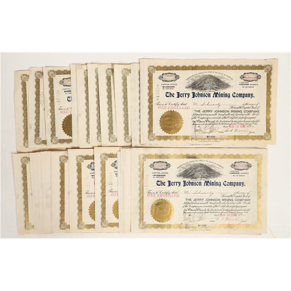 Jerry Johnson MC Issued Stocks (~20) [199428]