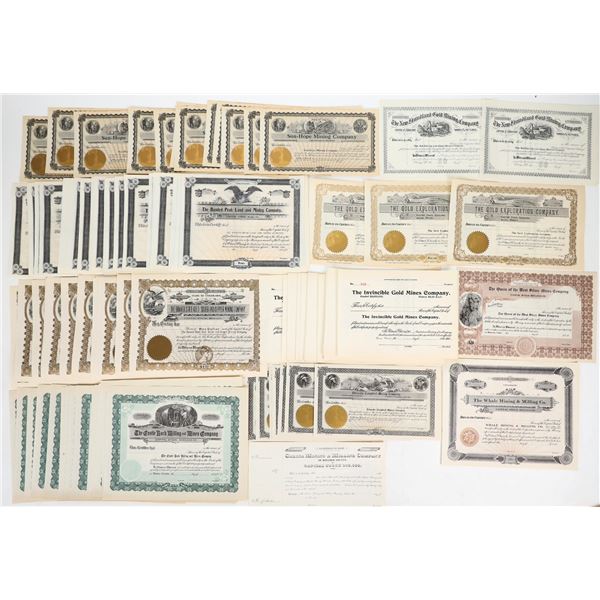 Colorado Mining Stocks & Bonds [194430]
