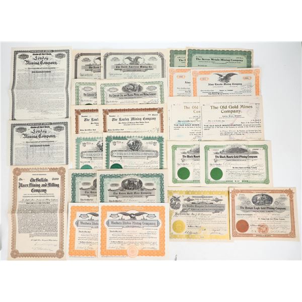Colorado Mining Stocks & Bonds [194436]
