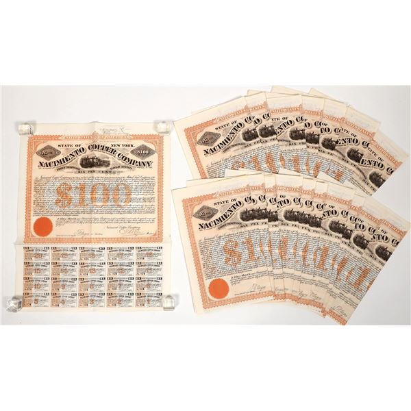 Nacimiento Copper Bonds, 1881, 20 [194624]