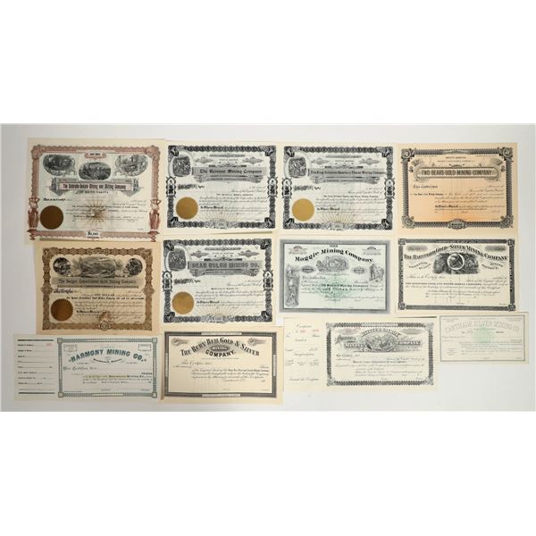 Deadwood-Area South Dakota Mining Stock Collection [197645]