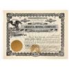 Image 1 : Arizota Mining Company Stock Certificate Signed by Seth Bullock, Deadwood Sheriff [197637]