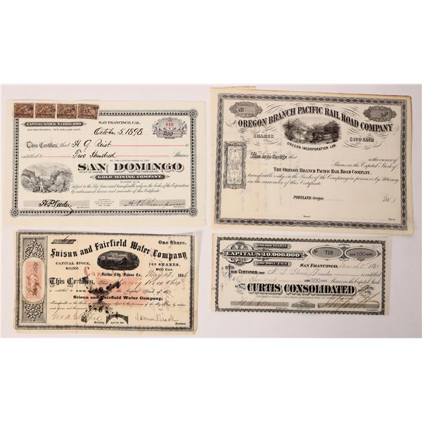 Western Stock Trio: Mining, Water, Railroad [183187]