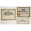Image 1 : Three Different California Oil Stock Certificates [192916]