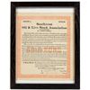 Image 1 : Bond Certificate for the Southwest Oil & Live Stock Association 1920 [198650]