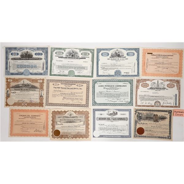 Oil Company Stocks, 1902-1987 [192642]