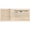 Image 1 : Chicago and Rock Island RR Stock, Signed by Farnam [184211]