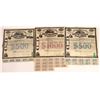 Image 1 : Three New York & Oswego Midland Railroad Bonds [199657]