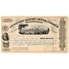 Image 1 : Cincinnati Railway Tunnel Co. Stock Signed by John C. Fremont  1872 [173800]