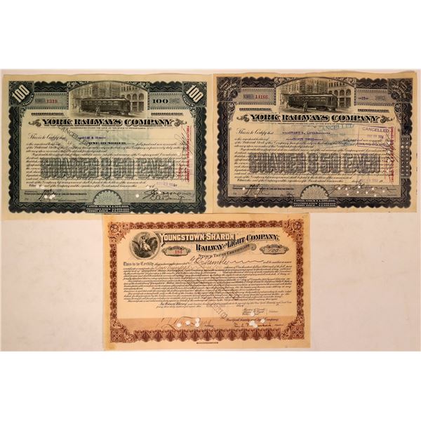 Pennsylvania Railroad Stocks [199675]