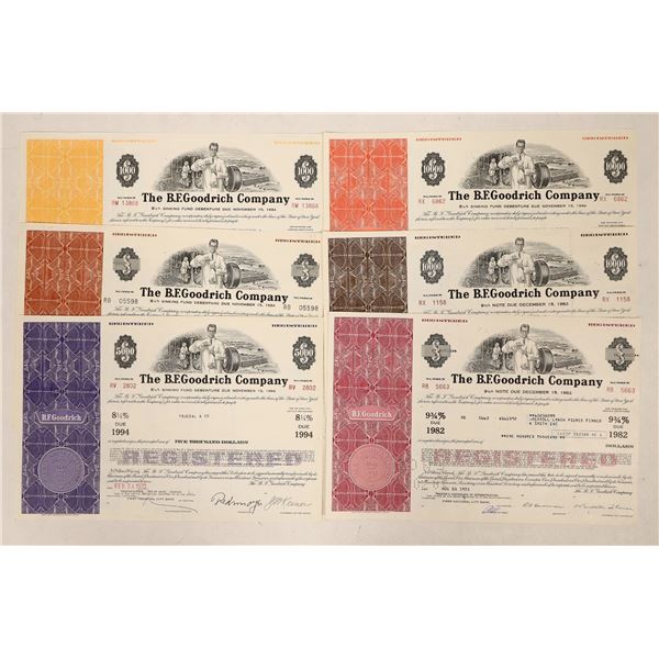 B F Goodrich Bonds, 6 Different [190957]