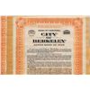 Image 2 : Berkeley City Bond for Sewer c.1928  (5) [198644]