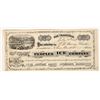 Image 1 : People's Ice Company Stock Certificate (Boca, GT Brown Lith.) [199751]