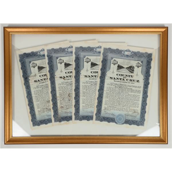 Santa Cruz County Highway Bonds 1919  (4) [198642]