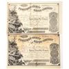 Image 1 : D.O. Mills Signed Tuolumne County Mining Stock Certificates (2) [192692]