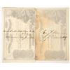 Image 2 : D.O. Mills Signed Tuolumne County Mining Stock Certificates (2) [192692]