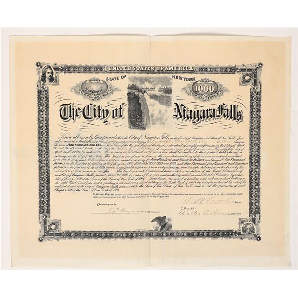 City of Niagara Falls Bond, c1906 [191560]