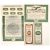 Image 1 : Stock Cert & 3 Bonds - The National Safe & Lock Company, Cleveland, Ohio [191293]