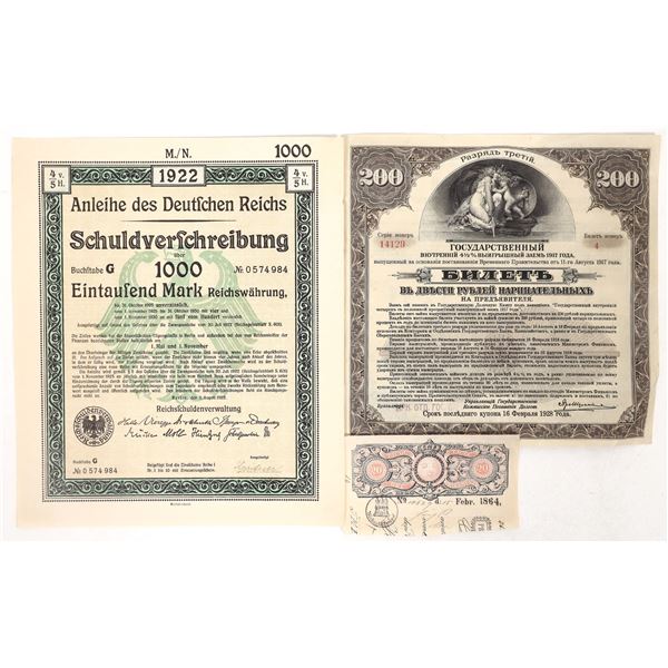 European Stock Certificates (3) [192368]
