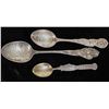 Image 1 : Three Choice Early Lake Tahoe Sterling Silver Souvenir Spoons [199740]