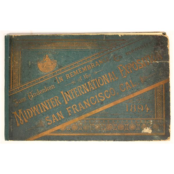 Midwinter International Exposition, San Francisco, 1894 Booklet [197588]