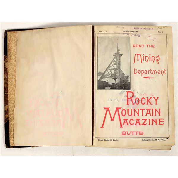 Rocky Mountain Magazine Book [183903]