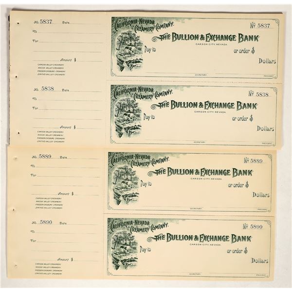 Check Sheets for California-Nevada Creamery Company [197586]