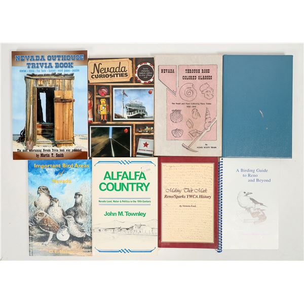 Nevada History, Culture, Nature Books (8) [197674]