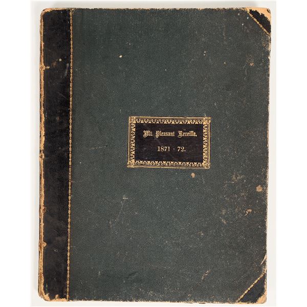 Sing Sing/Ossining, NY Newspaper, 1871-1872 [198823]