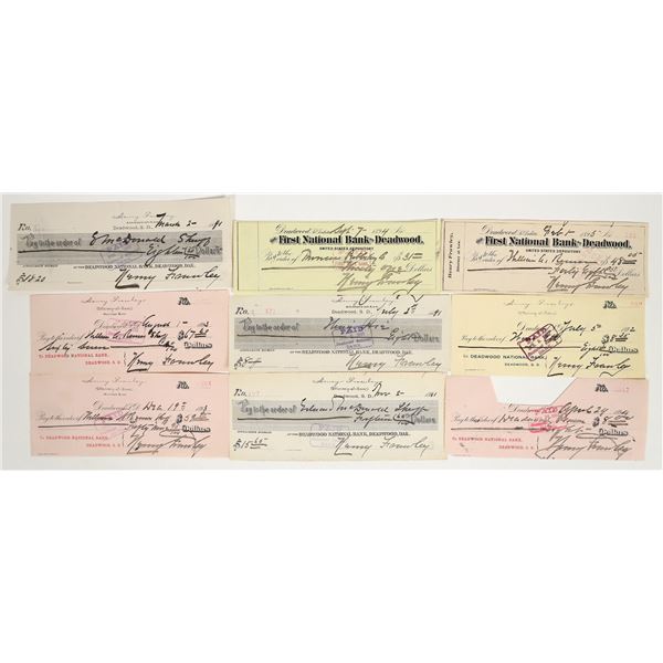 Deadwood 1890s Check Collection incl. Sheriffs  [199174]