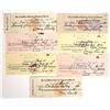 Image 1 : Deadwood Checks Issued to Sheriffs [199159]