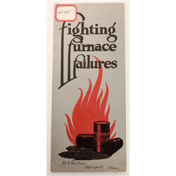 "Fighting Furnace Fires" advertising brochure [190903]