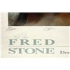 Image 3 : Fred Stone Signed Print & Other Equestrian/Western Theme Framed Art (4) [199438]