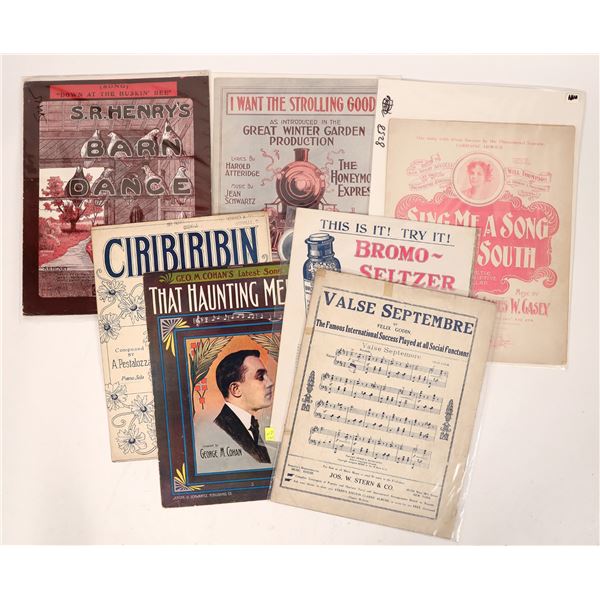 Famous Composer & Song Sheet Music (7) [179763]