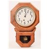 Image 1 : Ingraham 8" Regulator Wall Clock [188896]