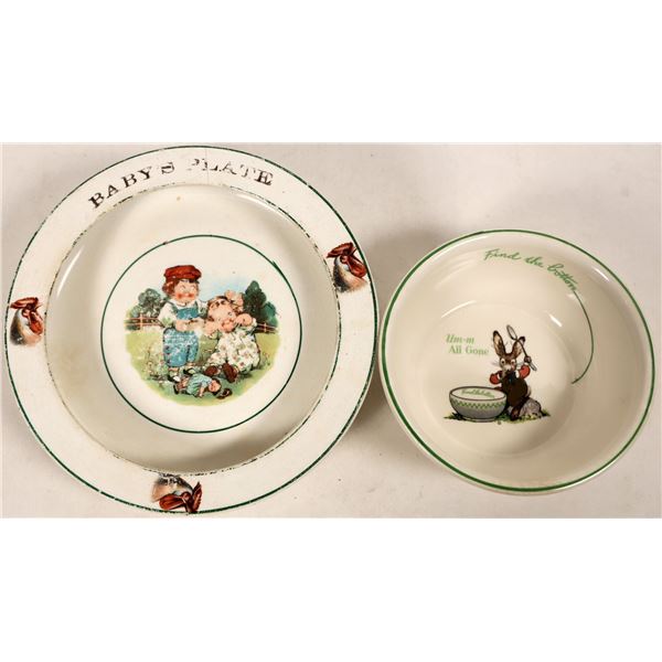Children's Pair of Bowls [190508]