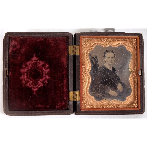 Pre-Civil Antique Photo- Daguerreotype [190424]