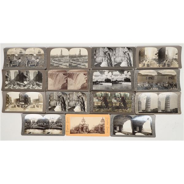 Stereoview Cards (15) [197557]