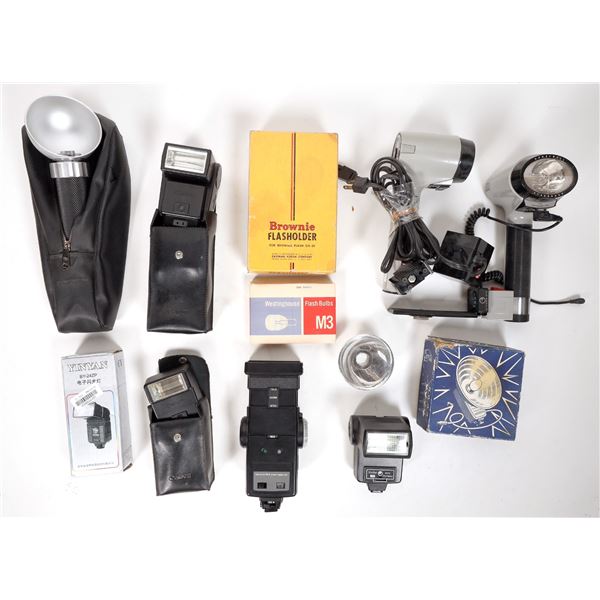 Camera Flash Units various Cameras (8) [186380]