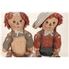 Image 3 : Raggedy Ann and Andy Dolls, Folk Art [189220]
