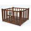Image 1 : Vintage Wooden Doll's Playpen, c1940s-50s [191066]