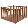 Image 2 : Vintage Wooden Doll's Playpen, c1940s-50s [191066]