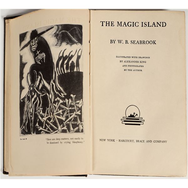 'Magic Island' by W.B. Seabrook, 1st edition [199832]