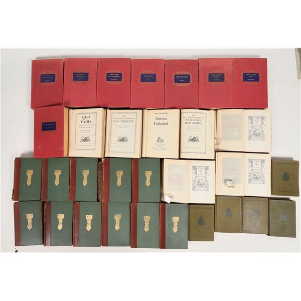 Box of Decor Books, Cloth Bindings [198479]