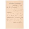 Image 1 : US Senator Pennsylvania Wallace Letter c1879 [181007]
