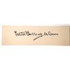 Image 1 : First Ladies-Edith Bolling Wilson Cut Square Autograph [184178]