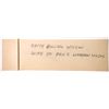 Image 2 : First Ladies-Edith Bolling Wilson Cut Square Autograph [184178]