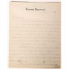 Image 1 : Lincoln: Treasury Department Secretaries Letter [182509]