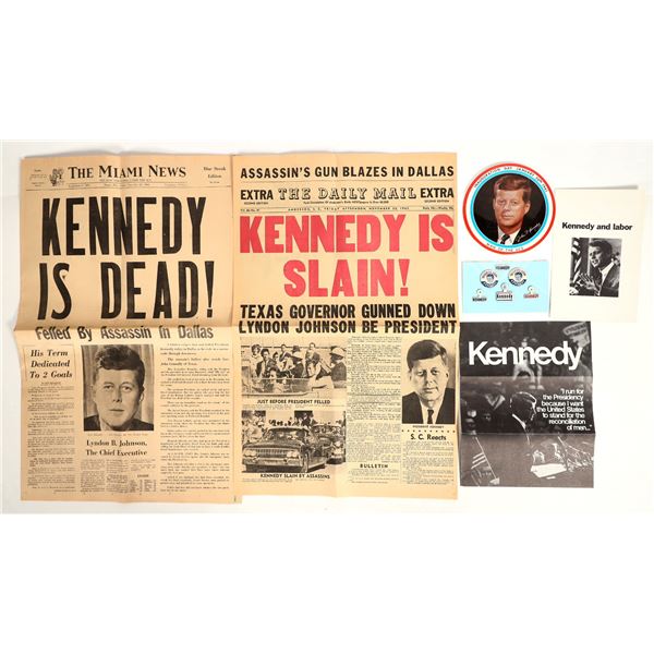 JFK and Robert Kennedy Ephemera [199753]