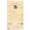 Image 1 : Civil War Discharge Papers for Anton Heitger of Pennsylvania Volunteers July, 1865 [189833]